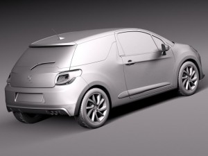 Citroen DS3 2015 3D 모델