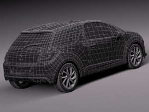 Citroen DS3 2015 3D 모델