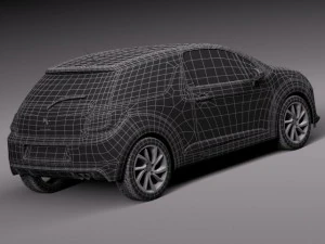 Citroen DS3 2015 3D Model