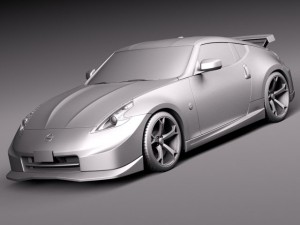 Nissan 370Z Nismo 2014 3D Model