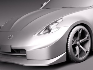 Nissan 370Z Nismo 2014 3D Model