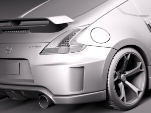 Nissan 370Z Nismo 2014 3D Model