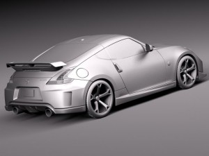 Nissan 370Z Nismo 2014 3D Model