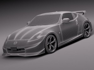 Nissan 370Z Nismo 2014 3D Model