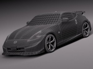 Nissan 370Z Nismo 2014 3D Model