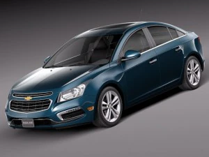 Chevrolet Cruze Sedan 2015 3D Model