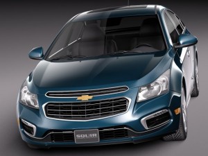 Chevrolet Cruze Sedan 2015 3D Model