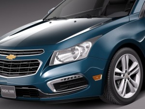 Chevrolet Cruze Sedan 2015 3D Model