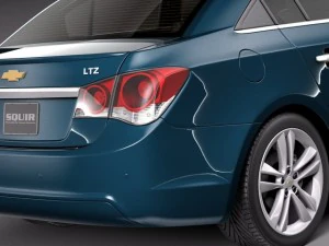 Chevrolet Cruze Sedan 2015 3D Model