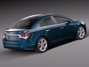 Chevrolet Cruze Sedan 2015 3D Model