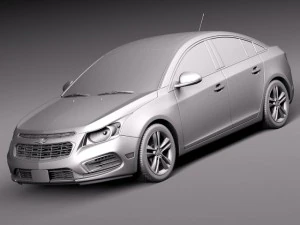 Chevrolet Cruze Sedan 2015 3D Model