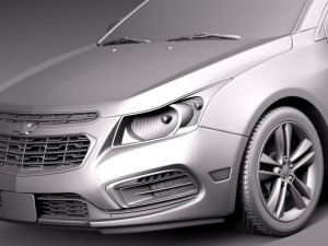 Chevrolet Cruze Sedan 2015 3D Model