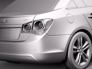 Chevrolet Cruze Sedan 2015 3D Model