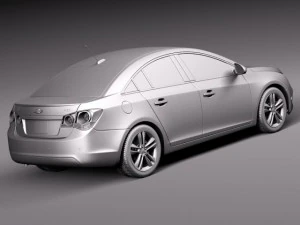 Chevrolet Cruze Sedan 2015 3D Model