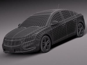 Chevrolet Cruze Sedan 2015 3D Model