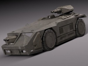 M577 Armored Personel Carrier APC 3Dモデル