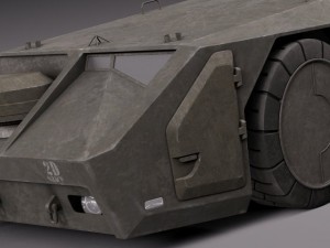 M577 Armored Personel Carrier APC Modelo 3D