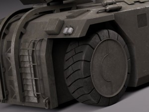 M577 Armored Personel Carrier APC Modelo 3D