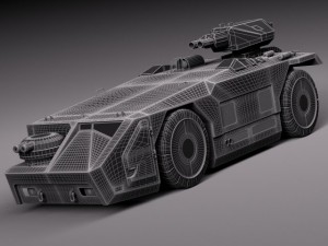 M577 Armored Personel Carrier APC Modelo 3D