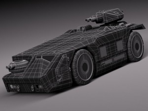 M577 Armored Personel Carrier APC Modelo 3D