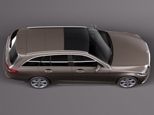 Mercedes-Benz C-class W205 2015 Estate 3D Model
