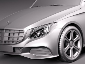 Mercedes-Benz C-class W205 2015 Estate 3D Model
