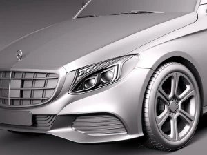 Mercedes-Benz C-class W205 2015 Estate 3D Model
