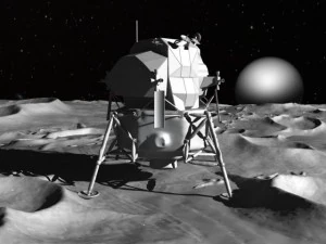 NASA Apollo Lunar Landing Module 3D Model