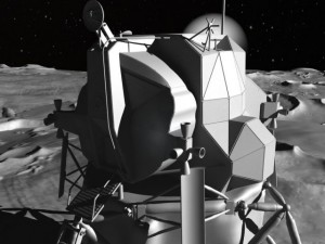 NASA Apollo Lunar Landing Module 3D मॉडल
