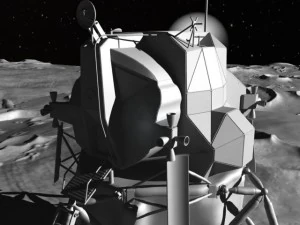 NASA Apollo Lunar Landing Module 3D Model