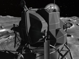 NASA Apollo Lunar Landing Module 3D मॉडल