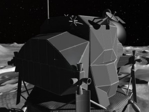 NASA Apollo Lunar Landing Module 3D मॉडल
