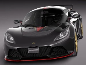 Lotus Exige LF1 2014 3D Model