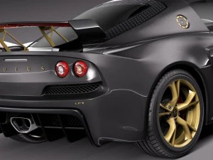 Lotus Exige LF1 2014 3D Model