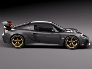 Lotus Exige LF1 2014 3D Model