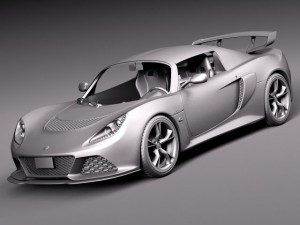Lotus Exige LF1 2014 Modèle 3D