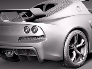Lotus Exige LF1 2014 Modèle 3D