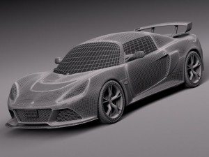 Lotus Exige LF1 2014 Modèle 3D