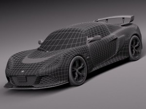 Lotus Exige LF1 2014 Modèle 3D