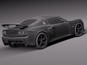 Lotus Exige LF1 2014 Modèle 3D