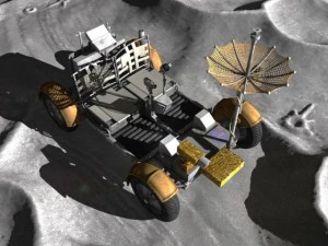 Apollo Lunar Rover Moon car 3D Model