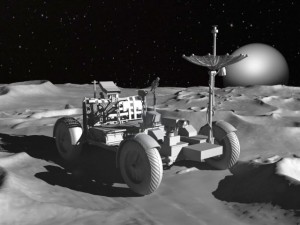 Apollo Lunar Rover Moon car Modelo 3D