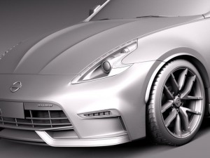 Nissan 370Z Nismo 2015 3D Model