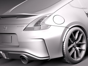 Nissan 370Z Nismo 2015 3D Model