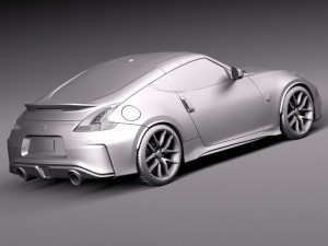 Nissan 370Z Nismo 2015 3D Model
