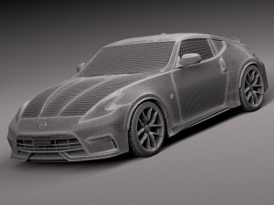 Nissan 370Z Nismo 2015 3D Model