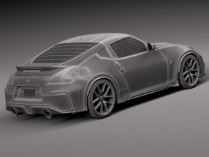 Nissan 370Z Nismo 2015 3D Model