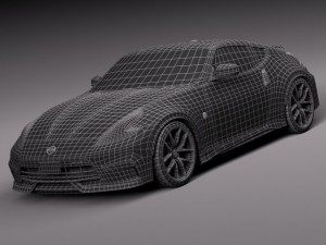 Nissan 370Z Nismo 2015 3D Model