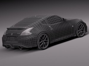 Nissan 370Z Nismo 2015 3D Model