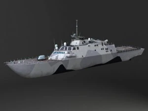 USS Independence LCS1 3D Model
